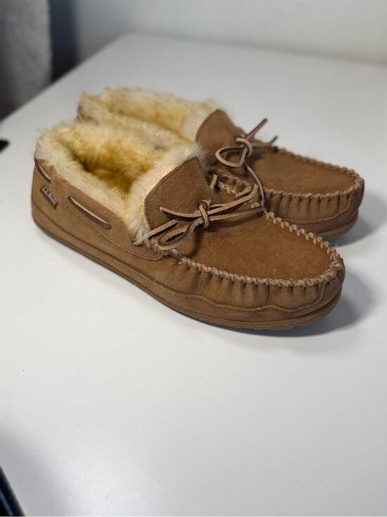 L.L.Bean Wicked Good Moccasin Slippers 11